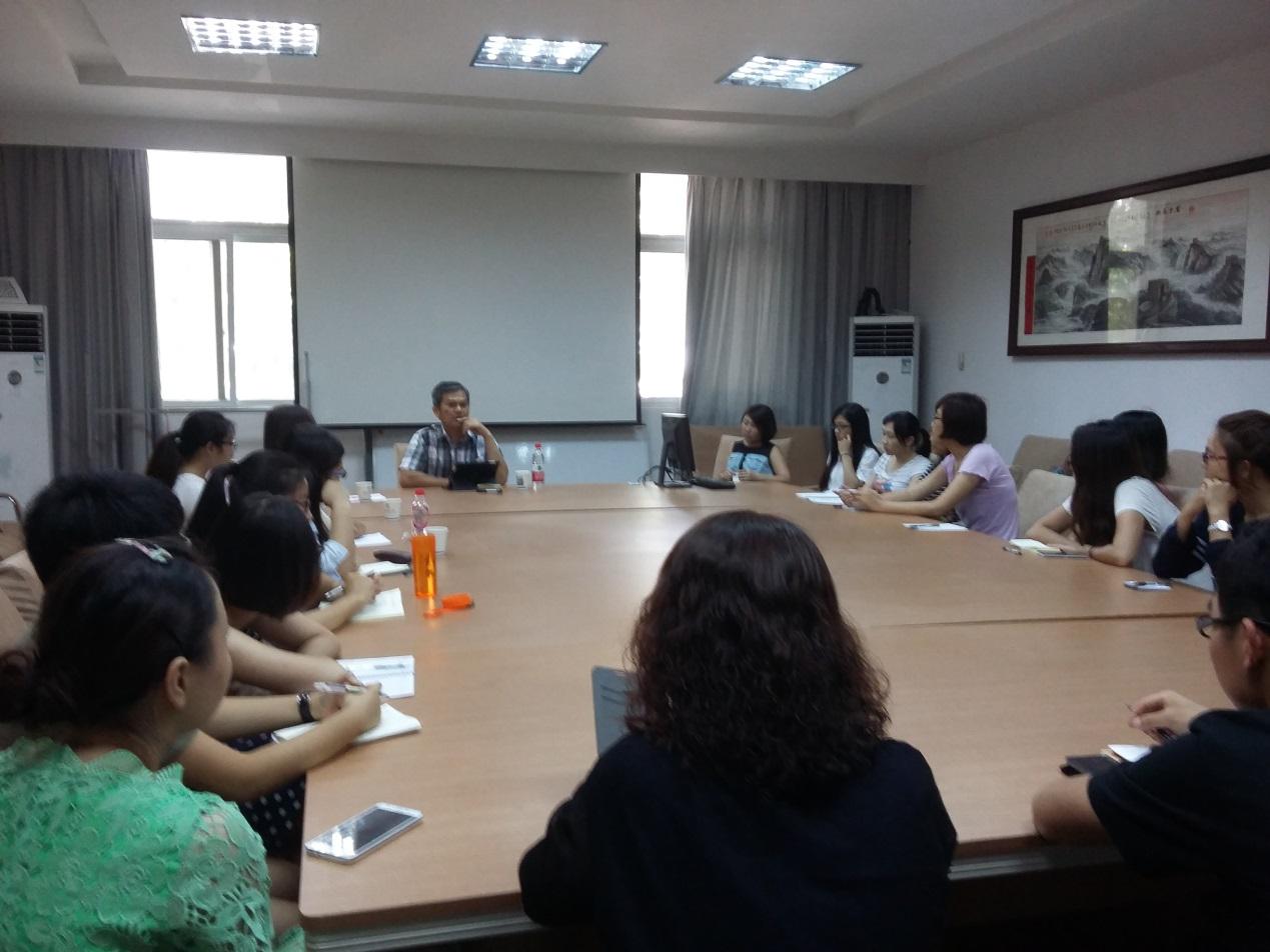 美俄勒冈州立大学伍国文教授来今年会官网进行学术交流